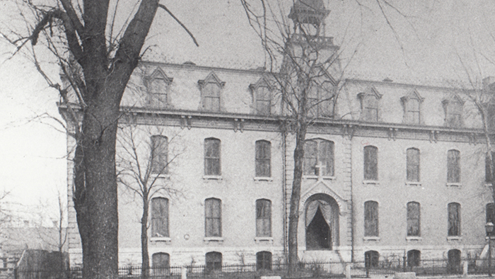 HSHS St. John's Hospital in 1878