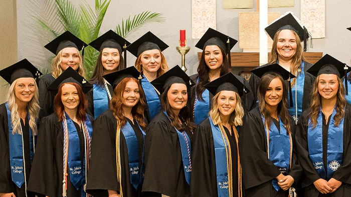 Past graduating students of St. John's College of Nursing