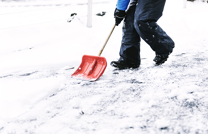 Staying safe walking on ice and snow