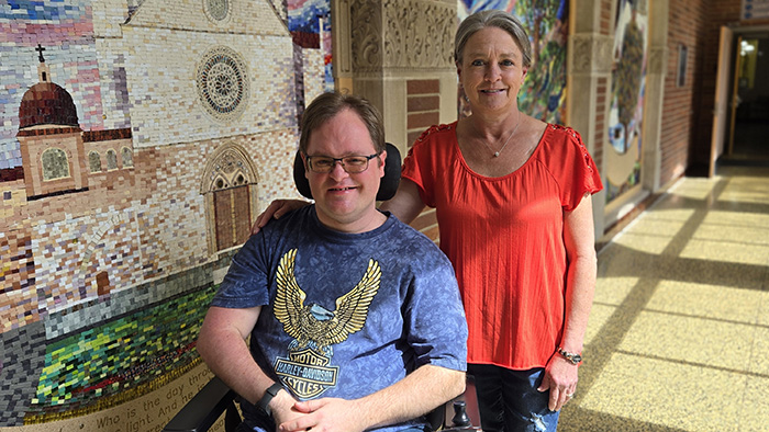 Lisa Bayles uses personal experiences to relate at St. Anthony’s Memorial Hospital