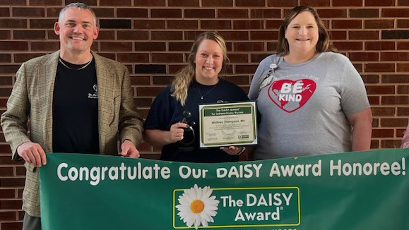 Nurse Receives Inaugural Daisy Award