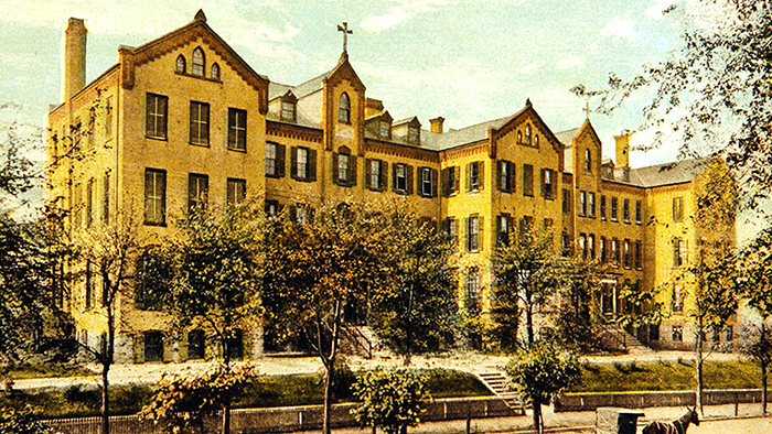 HSHS St. Elizabeth's Hospital in 1893