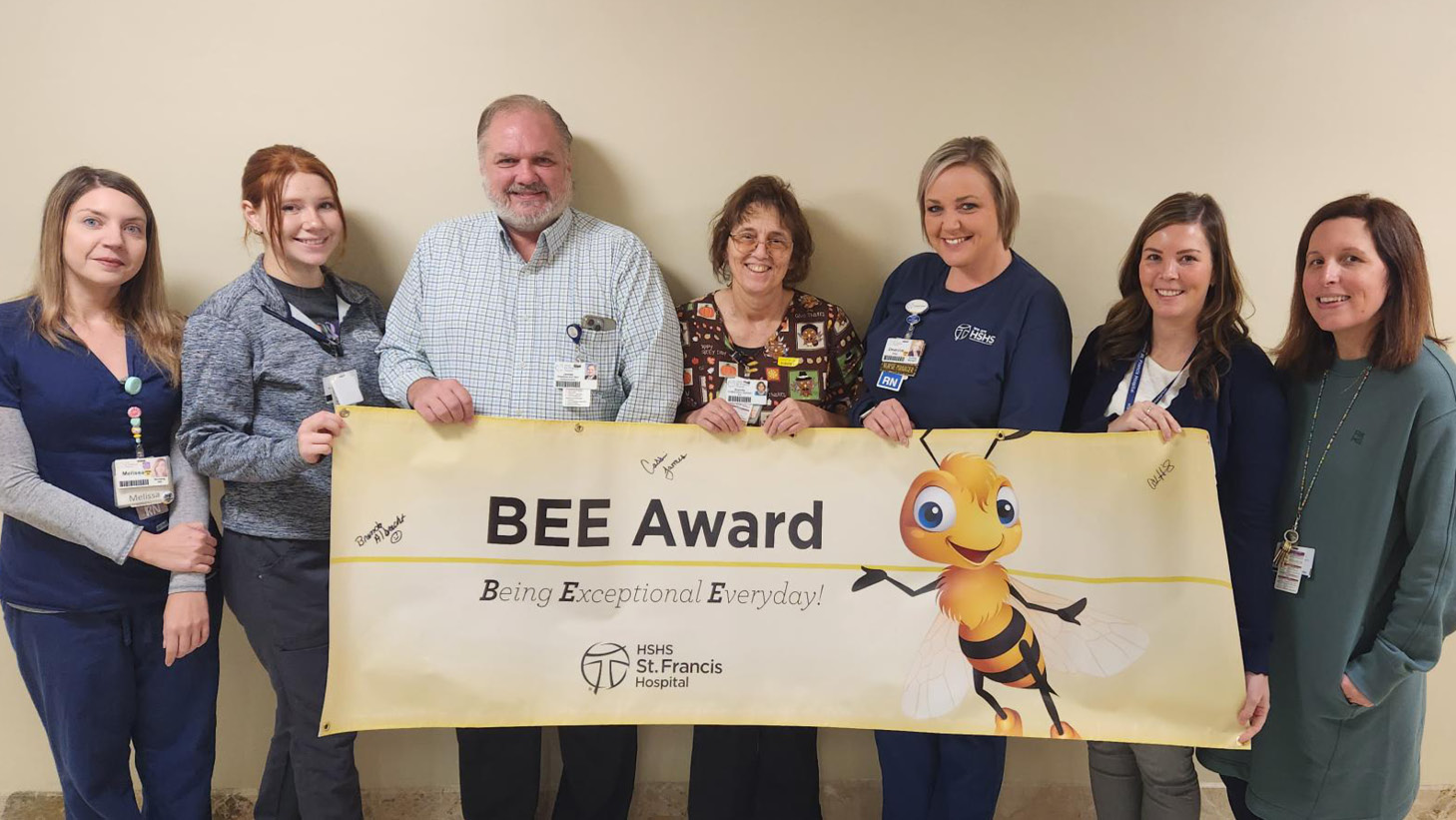 HSHS St. Francis Hospital announces BEE Award recipient