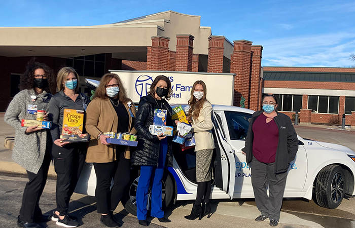 Donations collected for Bond County Senior Center Food Pantry